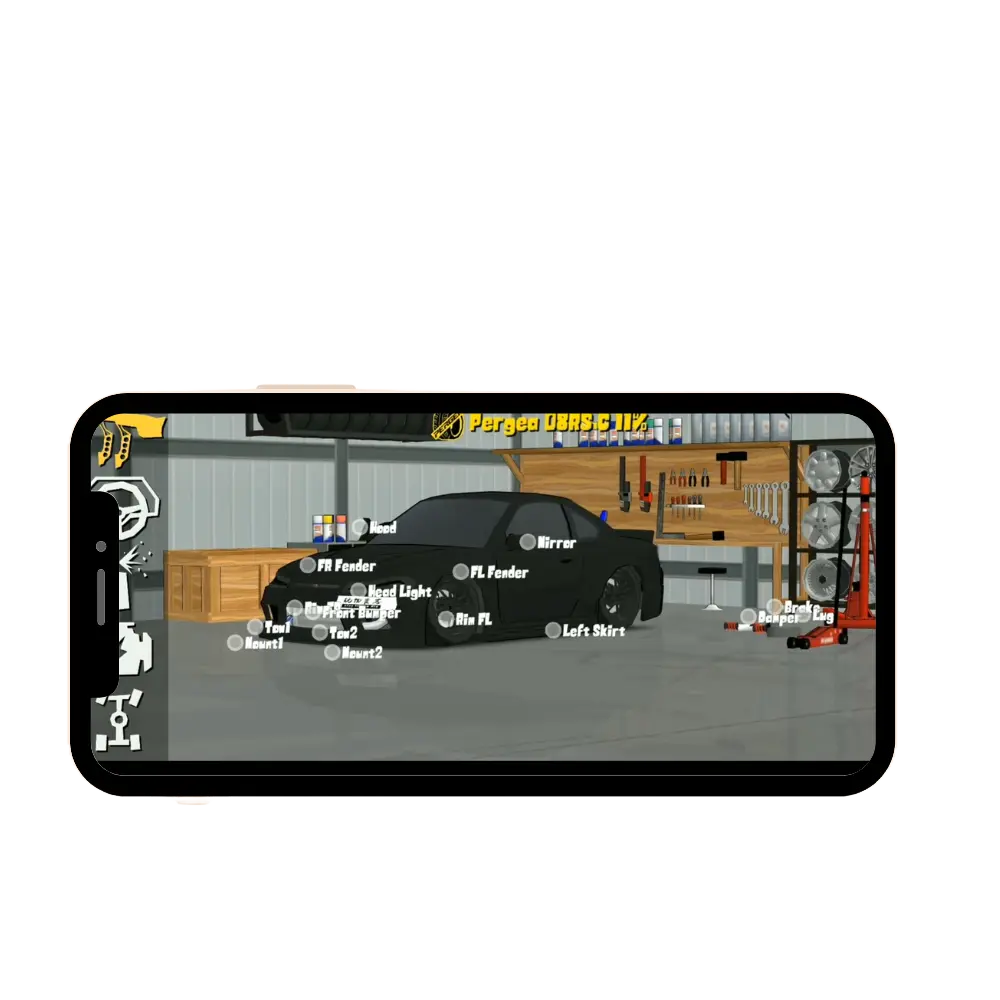 Vehicles Customization in Fr Legends Mod APK