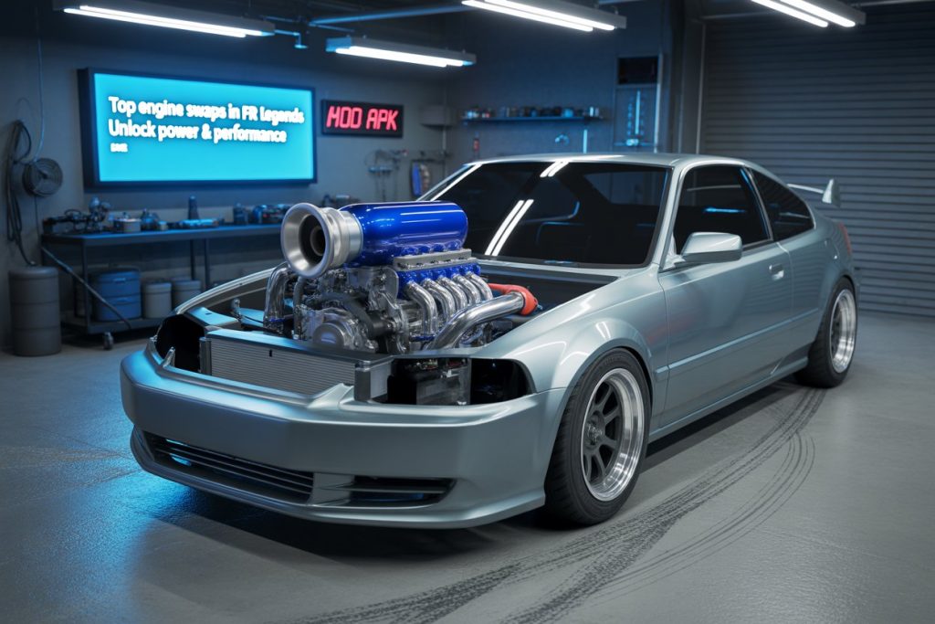 Engine Swaps in FR Legends Mod APK