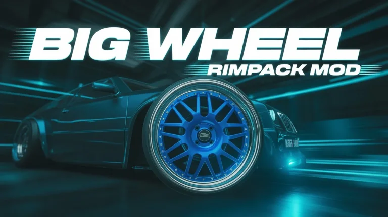 Big wheel Rimpack mod in fr legends