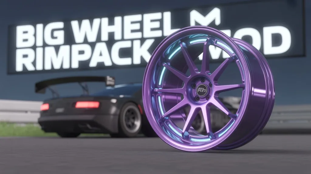 Big Wheel Rimpack Mod in FR Legends